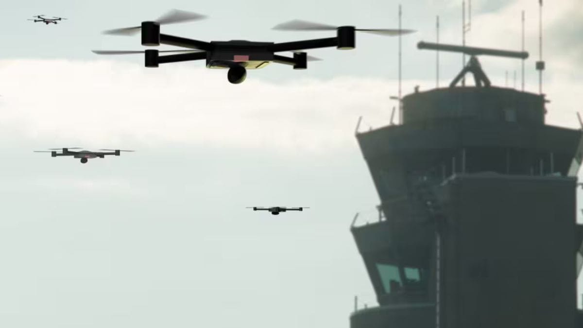  Droni In Volo Sopra La Base Militare Allarme In Danimarca 
